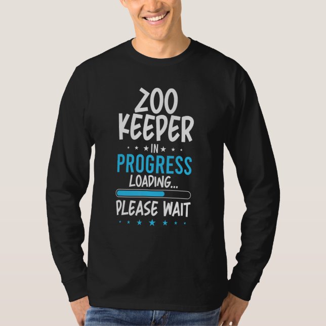 Zoo Keeper in Progress T-Shirt (Vorderseite)