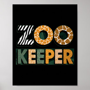 Zoo Keeper Kostüm Erwachsene Halloween-Party Safar Poster