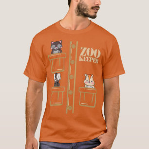 Zoo Keeper Kostüm Halloween Safari Erwachsene Mä T-Shirt