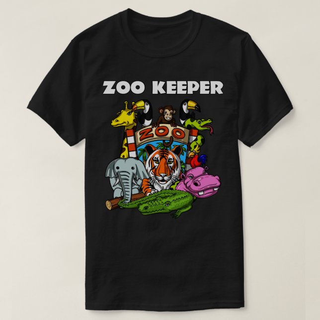 Zoo Keeper T-Shirt (Design vorne)