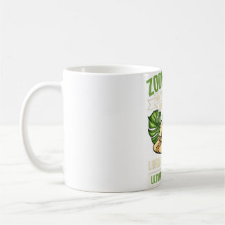 Zoo Keeper Zookeeper Tierhalter Zoologe Student Kaffeetasse
