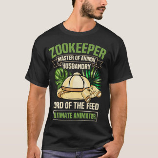 Zoo Keeper Zookeeper Tierhalter Zoologe Student T-Shirt