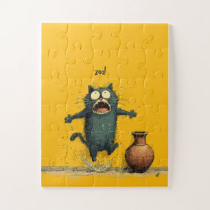 ZOO ! Peur Chat Splash - Puzzle amusant
