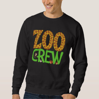 Zoo Safari Crew Zoo Feldzug Wild Squad Matching Sweatshirt