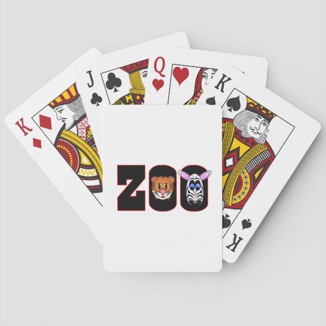 ZOO SPIELKARTEN (Rückseite)