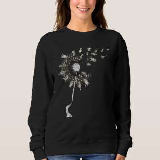 Zoo Tier Antarktika Vogel Süßer Pinguin Löwenzahn Sweatshirt