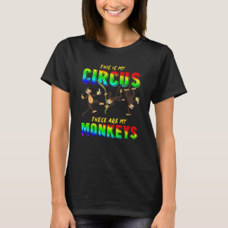 Zoo-Tier Das ist mein Zirkus Das sind meine Affen T-Shirt