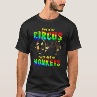 Zoo-Tier Das ist mein Zirkus Das sind meine Affen T-Shirt