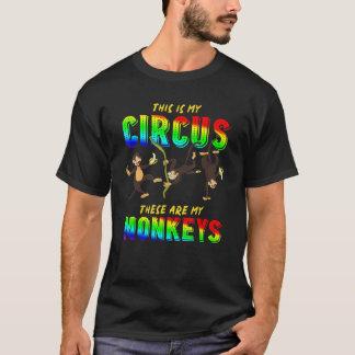 Zoo-Tier Das ist mein Zirkus Das sind meine Affen T-Shirt