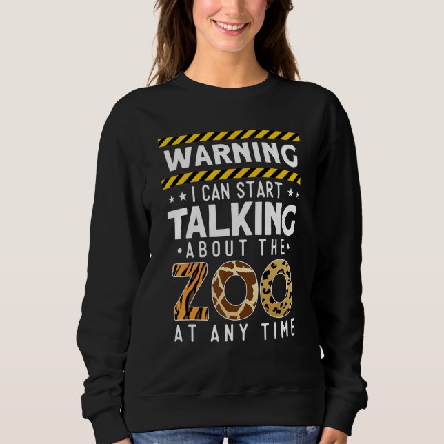 Zoo-Tier  Tierpfleger Sweatshirt (Vorderseite)