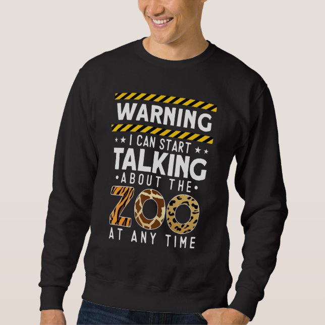 Zoo-Tier  Tierpfleger Sweatshirt (Vorderseite)