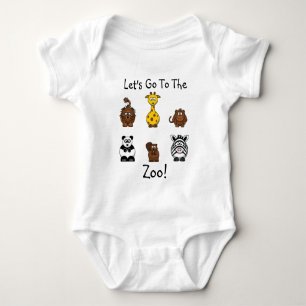 Zoo-Tiere Baby u. der T - Shirt der Kinder