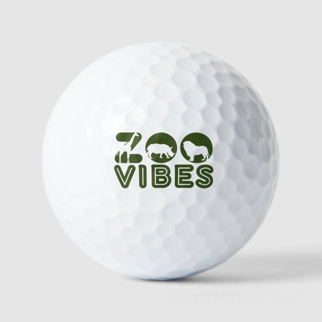 ZOO VIBES GOLFBALL (Vorderseite)