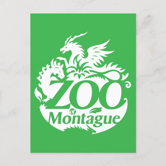 Zoo von Montague - Postkarte (Vorderseite)