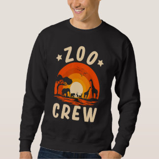 Zoobesuch Jungen Mädchen Zoo Tier Sweatshirt