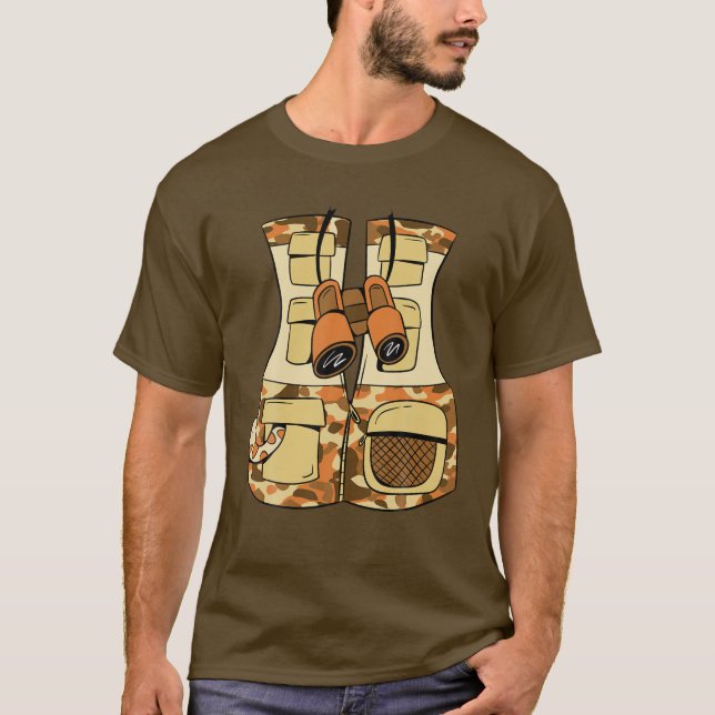 Zookeeper Anzug Adult - Safari Animal Zoo Keeper T-Shirt (Vorderseite)