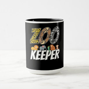 Zookeeper Kostüm African Savanna Zoo Lover Geschen Tasse