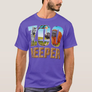 Zookeeper Kostüm Afrikanische Savanna Zobewahre Ti T-Shirt