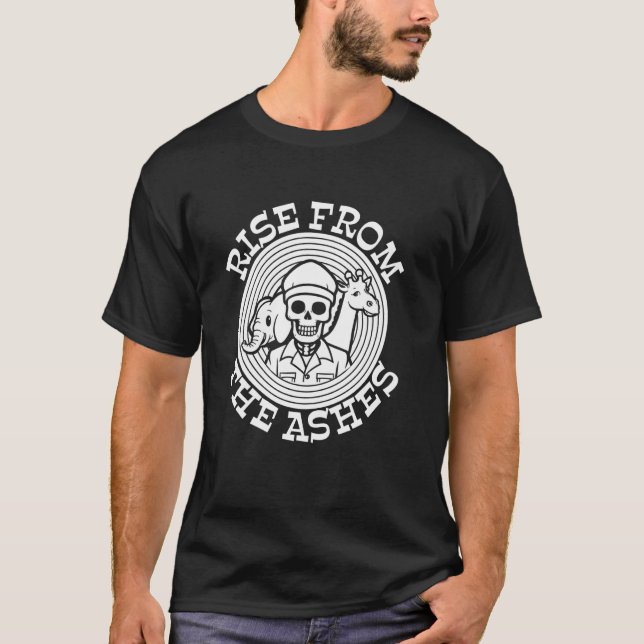 Zookeeper Skeleton Animals - Zoologe Zoo Zookeep T-Shirt (Vorderseite)