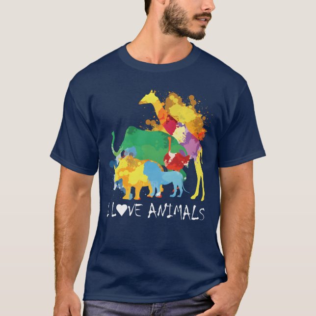 Zookeeper Veterinarian Animal Lover friend T-Shirt (Vorderseite)
