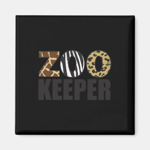 Zookeeper Zoals Zoos Wildlife Safari Halloween Co Magnet