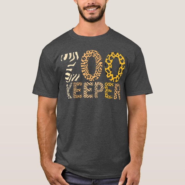 Zookeeper Zoo Animals Safari Zoo Keeper T-Shirt (Vorderseite)