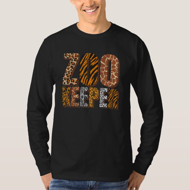 Zookeeper Zoo Keeper Zoologist_1 T-Shirt (Vorderseite)