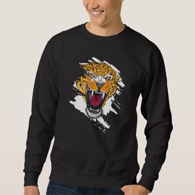 Zookeeping Wildlife Animal Zookeeper Cheetah   Sweatshirt (Vorderseite)
