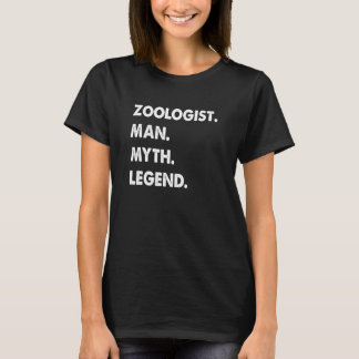 Zoologe Man Myth Legend T-Shirt
