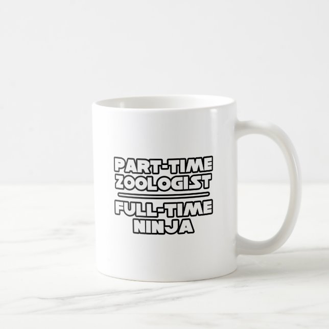 Zoologe / Ninja Kaffeetasse (Rechts)