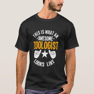Zoologe Phantastisch Scientist, Tierbiologe T-Shirt
