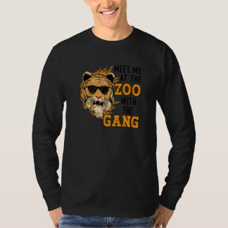 Zoologe Tierpflege Wildtiere Zoologie Zooangestell T-Shirt