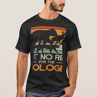 Zoologe Tierpflege Wildtiere Zoologie Zooangestell T-Shirt