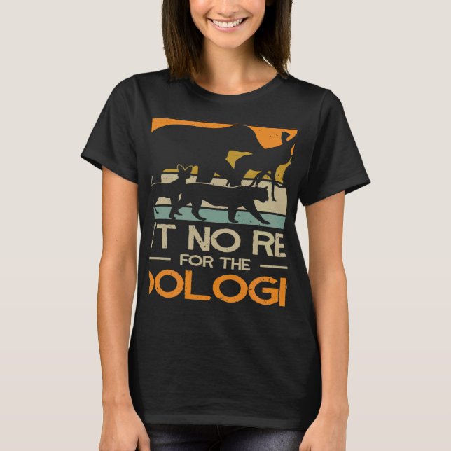 Zoologe Zookeeping Wildlife Zoology Zoo Employee T-Shirt (Vorderseite)