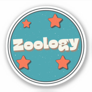Zoologie Aufkleber