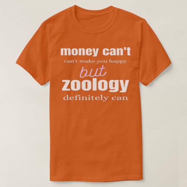Zoologie freut sich über Funny Gift for Animal Lie T-Shirt (Design vorne)
