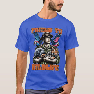 Zoologin Friendo Wildlife Animal Lover Zoology gi T-Shirt