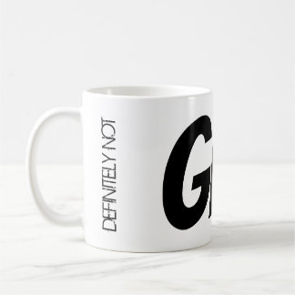 Zoom Begegnung Tee Tasse "definitiv nicht GIN!"