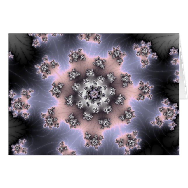 Zoom - Fraktal-Karte (Vorderseite (Horizontal))