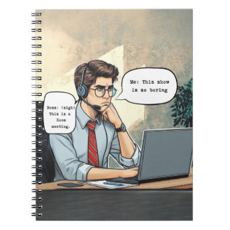 'Zoom Gloom-Notebook' Notizblock