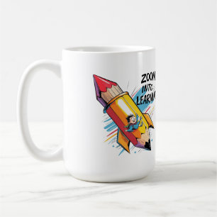 Zoom in Lernen - Bildung & Wachstum Inspiriert T Kaffeetasse