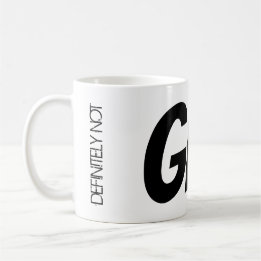 Zoom Meeting Tea Mug "Certainement pas GIN!"