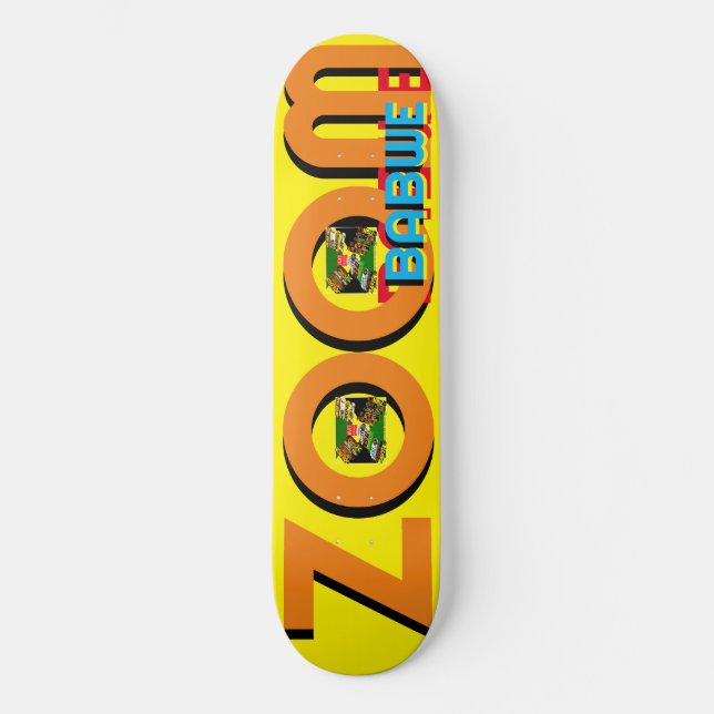 ZOOMBABWE  JMT 8 1/4" Skateboard Deck (Vorderseite)