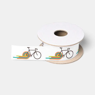Zoomen Fahrradfahren Satinband