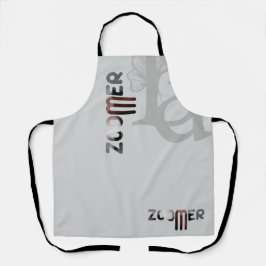 ZOOMER Schürze Abstrakter Trend Deco Powdery