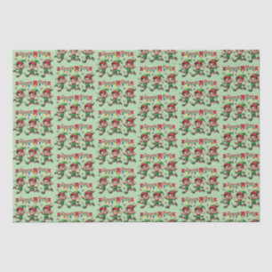 Zoomie Elves Weihnachten Seidenpapier