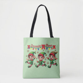 Zoomie Elves Weihnachten Tasche