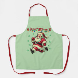 Zoomie Santa Christmas Schürze