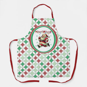 Zoomie Santa Weihnachten Schürze