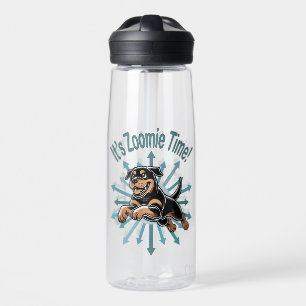 Zoomie Time Rottweiler Trinkflasche
